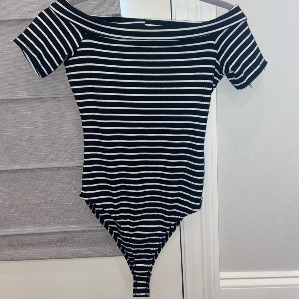 Off the shoulder bodysuit